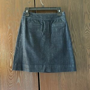 Martin + Osa dark blue jean skirt. Size 2.